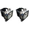 PANASONIC ET-LAD7500W CARTUCCIA LAMPADA ORIGINALE CON SUPPORTO