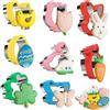 AZOMKER Formine Biscotti Pasqua Set di 8, Tagliabiscotti di Pasquali, Uova di Pasqua, Conigli, Pulcini, Carote, Tulipani, Trifoglio, Testa di coniglio e Farfalle