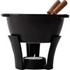 Boska Set per fonduta Party Mini/per fonduta di formaggio e salsa/300 ml/Caquelon per fonduta lavabile in lavastoviglie