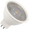 Faretto LED MR16 6W angolo 38° 12/24V AC/DC Colore Bianco Caldo 3.000K