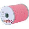 INNSPIRO Cordone cotone intrecciato sottile rosa 0,5 mm. 100 m.