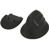 Tonysa Mouse Verticale Wireless, Mouse Ottico 1600 DPI con Poggiapolsi, Mouse Ergonomico per PC, Desktop, Laptop, Tablet
