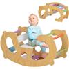 DecHome Gioco per Bambini 2 in 1 Arco Montessoriano e Sedia a Dondolo 620MXS449