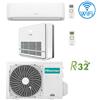 Hisense Climatizzatore Condizionatore Hisense Console + Hi Comfort 9000 + 12000 BTU R32 Dual split Inverter con U.E. 2AMW52U4RXC NOVITÁ Classe A++/A+