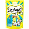 Catisfactions - Snack Mix per Gatto, Salmone e Formaggio, 60g