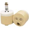 Gtl Tirinnanzi Cartuccia per miscelatori GTL in ceramica D 49 mm H 73 mm 818000PBRFD