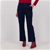 Caterina Lancini Pantaloni cropped a gamba dritta