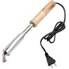 Jadpes Kit di saldatore, Saldatore elettrico, 1 pz 220 V, scalpello ben saldato, appuntito, manico in legno, buon strumento di saldatura, tempo di riscaldamento rapido per la saldatura di