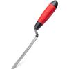 COMENSAL® Cazzuola per fughe da 10 mm, antiruggine, con lama in acciaio inox, impugnatura morbida antiscivolo, made in EU