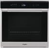 WHIRLPOOL W7OM44BS1H - W7 OM4 4BS1 H Forno da Incasso 60 cm Vetro Nero Cornice INOX - 8 Funzioni - 6° SENSO - Cottura Multilivello Classe A+