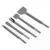 Greensen Set di scalpelli per trapano a percussione SDS-Plus Greensen, set di scalpelli SDS-Plus 5 pezzi, set di punte per trapano per calcestruzzo, kit di punte per martello rotante con scalpello a punta,