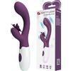 Pretty Love Butterfly Kiss Rabbit Vibrator Purple