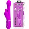 Pretty Love Dejon Twinkled Tenderness 3in1 Thrusting & Rotating Rabbit Vibrator Pink