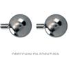 SANICO Srl Orecchini da Foratura 111 Pallina con Barretta Lunga Inverness
