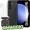 SAMSUNG - GALAXY S23 FE + BUDS FE - Graphite + Clear Case OMAGGIO