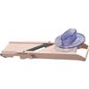 Louis Tellier BENRINER - Mandolina Giapponese Premium 65 mm con Spingi-alimento di Sicurezza - ABS e Acciaio Inossidabile - Taglia Frutta e Verdura - 3 Lame Intercambiabili da 0,5 a 5 mm - Made in Japan