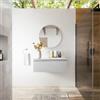 Parama Cassettone sospeso 60 cm grigio perla opaco | Darwin
