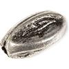 INNSPIRO Perline in metallo alluminio forma irregolare argentata 15 x 9 mm. 50 u.
