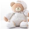 NANAN Peluche a forma di orso 35 cm colore Bianco - Tato
