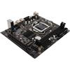 Dpofirs Scheda Madre LGA 1155, Scheda Madre PC H61S Mini ITX per Desktop, 2a/3a Generazione, 2 X DDR3, 6 XUSB2.0, Pin USB, 4xSATA2.0, PCIE X16, WiFi, M.2, Scheda Netword 100M