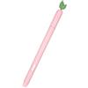 LOVE MEI Custodia per Samsung Galaxy Tab S7/S7 FE/S8/S8+/S9/S9+ Ultra S Pen Case, antiscivolo Smooth Grip Holder Colorato Silicone Custodia Protettiva per S7+/S8 Ultra S Pen (Rosa)