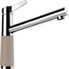 SCHOCK Rubinetto da cucina SC-510 Twilight - Rubinetto marrone a bassa pressione con beccuccio fisso e connettori standard