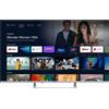 Smart Tech Smart TV 55 Pollici 4K Ultra HD Display QLED sistema Android TV colore Argento - 55QA10V3