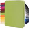 CelinaTex Lucina Lenzuolo Elasticizzato Topper spessori per Letto Contenitore Cotone 140x200-160x200 cm Verde