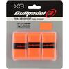 Bullpadel 3 Overgrip SensoGrip Pro Perforato Arancione Fluor