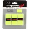 Bullpadel 3 Overgrip SensoGrip Pro Perforato Giallo Fluor