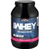 Enervit - 100% whey concentrate fragola 900 g - Integratore alimentare per aumentato fabbisogno proteico