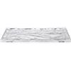 KARTELL VASSOIO DUNE TRASPARENTE CRISTALLO, M - 55 x 38 cm, kg 2,3