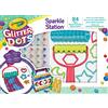 Crayola Glitter Dots - Sparkle Station Set, per Giocare e Creare con Il Glitter Modellabile, attività Creativa e Idea Regalo, 04-0804