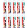 STABILO PALETTE refill - Cartuccia per Penna Roller a scatto - Tratto F (0,4mm) - Confezione da 10 - Rosso