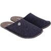 LEVITAS Point - Pantofole in Lana Agugliata | Suola in Lana Trattata, Antiscivolo, Senza Tacco | Lavabili in Lavatrice, Made in Italy, Colore Nocciola, Numero 45-46