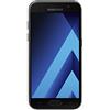 Samsung Galaxy A3 2017 Smartphone, Nero, 16GB espandibili, [Versione Italiana]