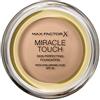 Max Factor Fondotinta Miracle Touch, beige dorato