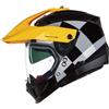 Nolan Casco Moto Crossover Nolan N70-2 X 06 RUVIDO 341 Nero Grigio