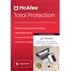 McAfee Total Protection - 1 Anno - 5 PC + Jottacloud backup illimitati nel cloud