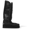 MOU STIVALE ESKIMO 40 RHINESTONES LOGO - MU.FW101052B - nero