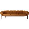 GUBI divano CROISSANT in pelle - 37352-AW-D