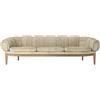 GUBI divano CROISSANT in tessuto - 26064-OAK-F