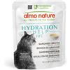 Almo Nature HFC Hydration Help 24 x 50 g Umido per gatto - Brodo di Sardine con Sardine
