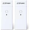 Phrozen Mini Purificatore d'Aria, Set di 2 | Depuratore d'Aria Compatto per Stampanti 3D LCD | Neutralizzazione Efficace degli Odori di Resina | Silenzioso e Leggero con Filtro a Carbone Attivo