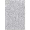 Decomira Tappeto Bagno Antiscivolo in Ciniglia | Tappetino bagno super assorbente, lavabile in lavatrice | Per il bagno, la doccia, la vasca da bagno o come tappetino WC | Grigio - 50x80 cm