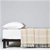 LANEROSSI Coperta Matrimoniale England, 210x250 cm, 100% Lana Vergine, Albicocca