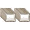 MCS 69043 - Supporto per telaio/segnaposto, colore: Marrone rustico, confezione da 24