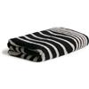Möve Illusions Imprint - Asciugamano 50 x 100 cm, 100% cotone, cashmere/nero