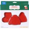 PME Tagliabiscotti ad Impressione di Natale - Natale Accogliente (Set di 3)
