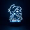 Grupo Erik Lampada Sonic - Lampada da Comodino o da Tavolo LED Gaming con Cavo USB o Batterie AAA | Luce Notturna Bambini 17 x 20 x 5,5 cm